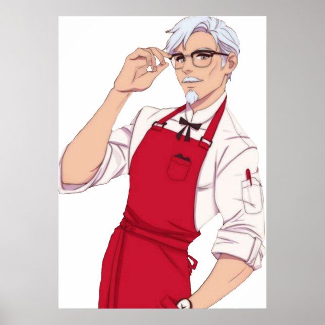 Poster Colonel Sanders My Love (Devant)