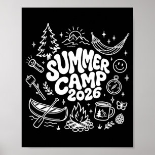 Poster Colonie de vacances 2026 meilleures amies intégrée