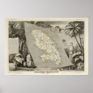 Poster Colonies françaises la Martinique