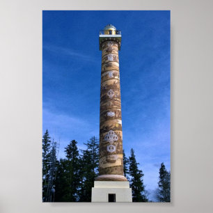 Poster Colonne Astoria, Oregon