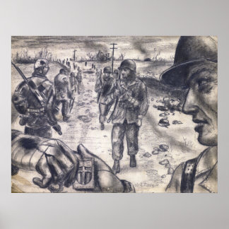 Poster Colonne De Secours