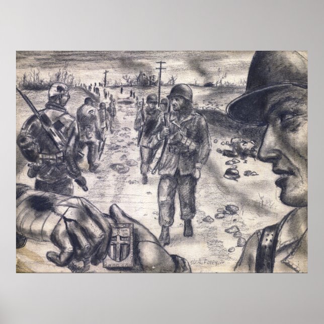 Poster Colonne De Secours (Devant)