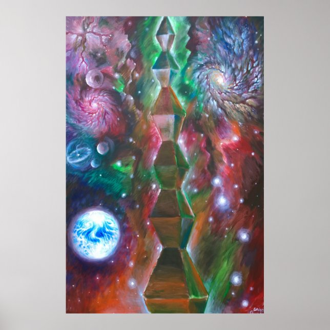 Poster Colonne sans fin (Devant)