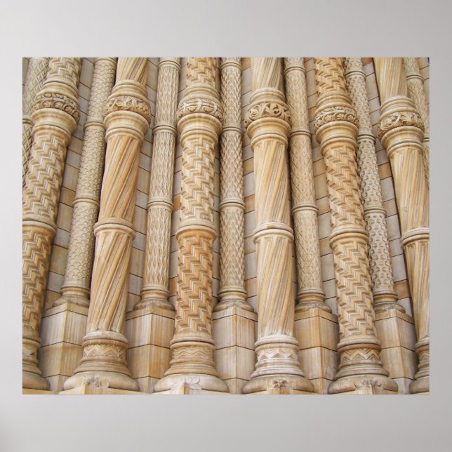 Poster Colonnes (Devant)