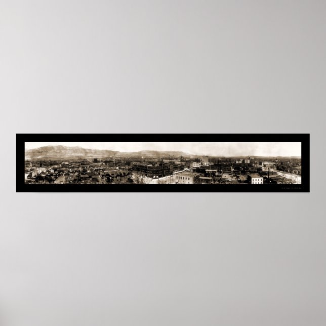 Poster Colorado Springs Business Photo 1913 (Devant)