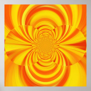 POSTER COLORÉ PEINTURE CHEMIN DE PLANCHE