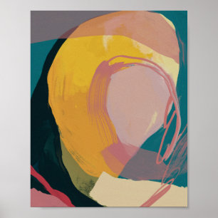 Poster Colorful Modern Abstract Art