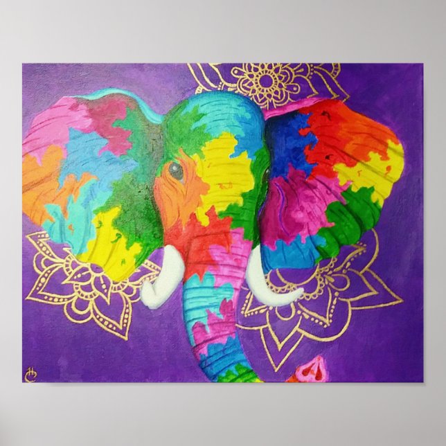 Poster Colorphant (Devant)