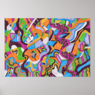 Poster "Colorscape" 19x13