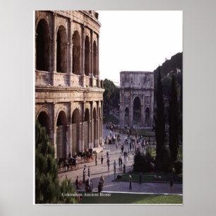 Poster Colosseum Ancient Rome poser