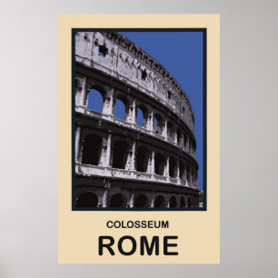 Poster Colosseum Rome Italie