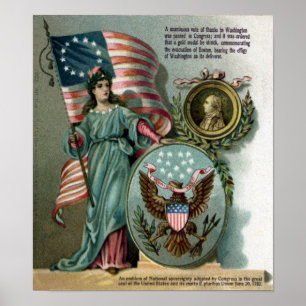 Poster Columbia and the Great Seal
