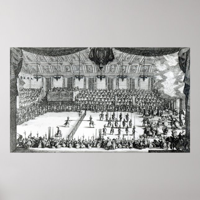 Poster Combat à la Barrière (Devant)