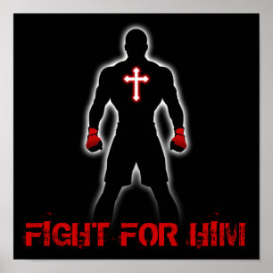 POSTER COMBAT POUR LUI
