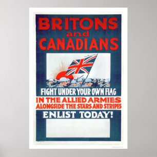 Poster Combat sous votre propre drapeau (US02106)