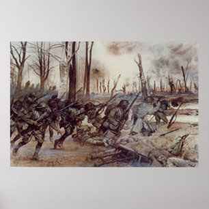 Poster Combattants de l'Enfer de Harlem par H. Charles Mc