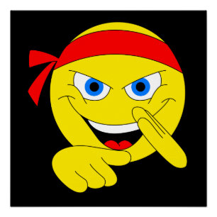 Poster Combattre Emoji