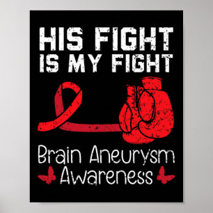 Poster Combattre Est Mon Combat État Médicale Aneurysm Aw
