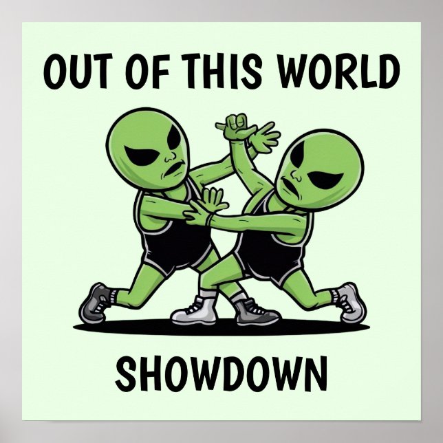 Poster Combattre les Aliens (Devant)