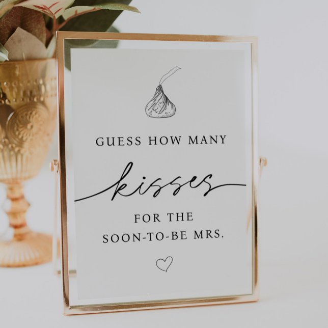 Poster Combien de baisers pour bientôt être Mme Signe (Créateur téléchargé)