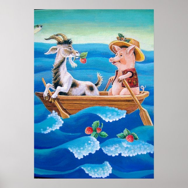 Poster "Combien de fraises poussent dans la mer ?" (Devant)