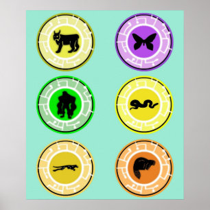 Poster combo de kratts sauvages v2