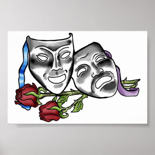 Poster Comédie/Tragédie (Devant)