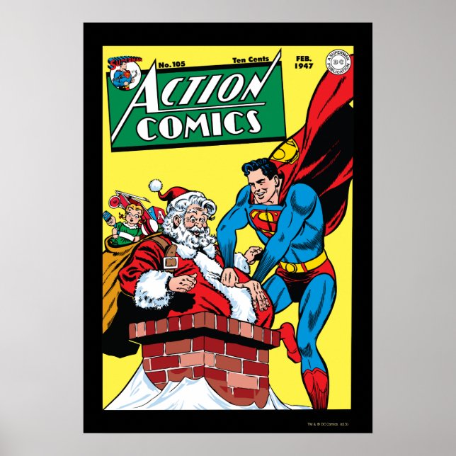 Poster Comics d'action #105 (Devant)