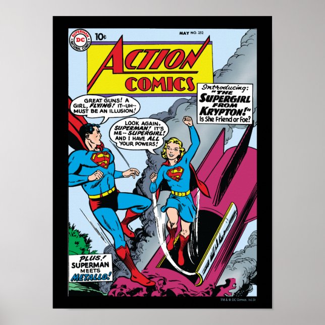 Poster Comics d'action #252 (Devant)
