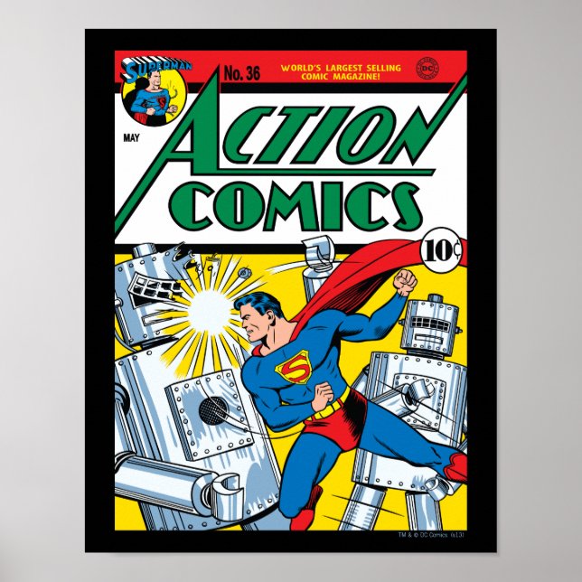 Poster Comics d'action #36 (Devant)