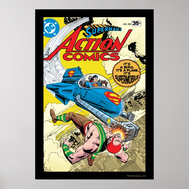 Poster Comics d'action #481 (Devant)