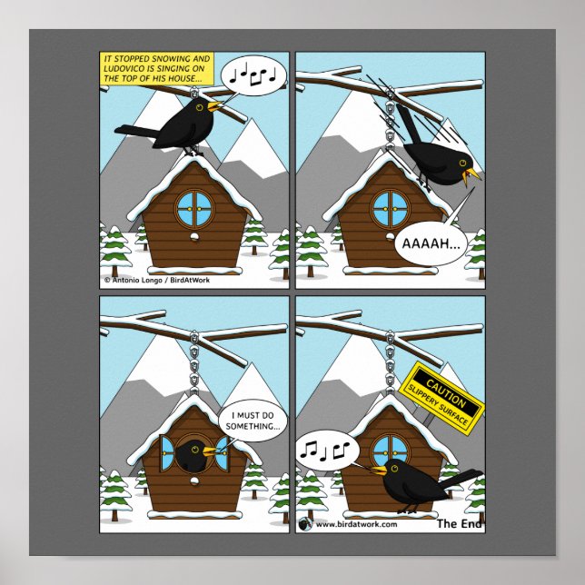 Poster Comique de sécurité d'abord (Devant)