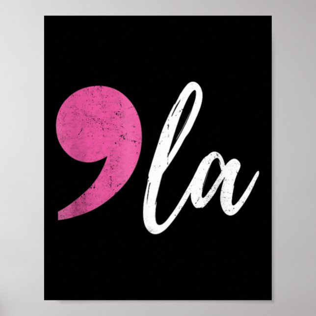 Poster Comma La Kamala Harris Pour L'Élection De Présiden (Devant)