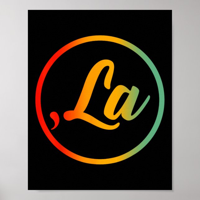 Poster Comma La Kamala Harris Pour Président 2024 (Devant)