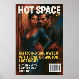 Poster Commandant Gail Kween   Rendez-vous Glamour Drame 