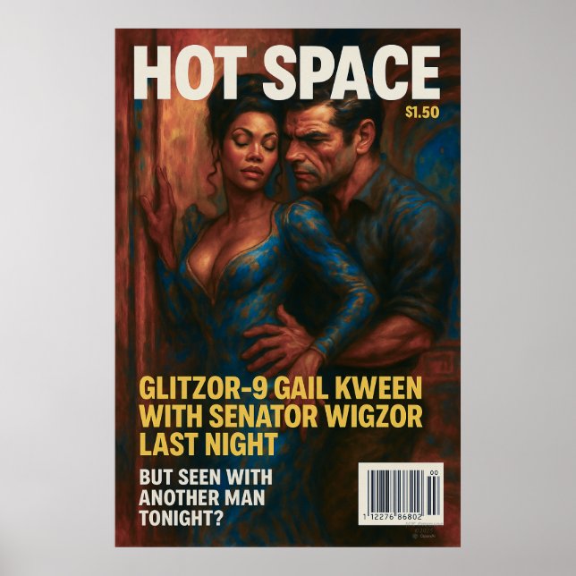 Poster Commandant Gail Kween | Rendez-vous Glamour Drame  (Devant)