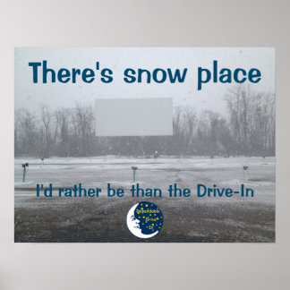Poster Commande fiable dans l'image d'hiver