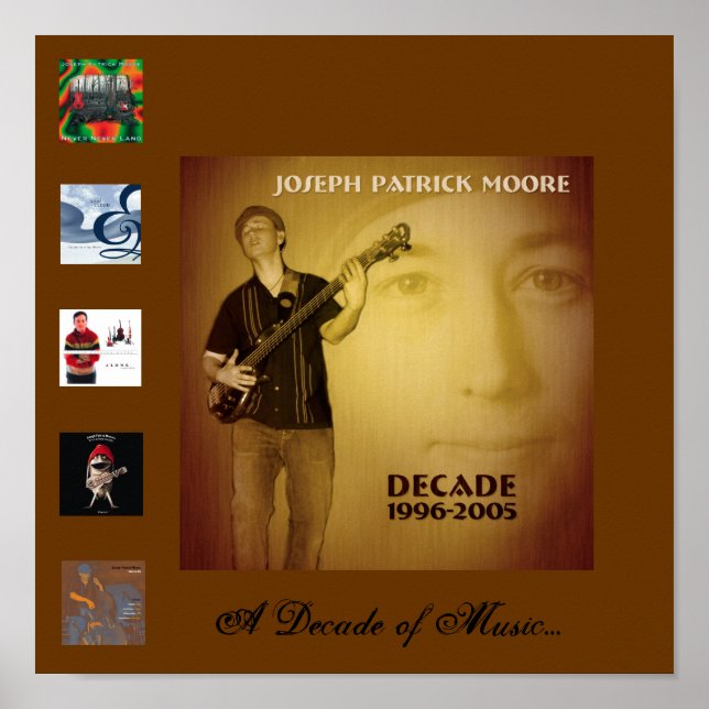 Poster commémoratif de la Décennie JPM (Devant)