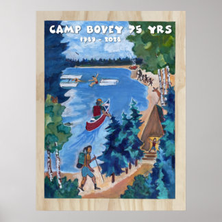 Poster commémoratif du 75e anniversaire