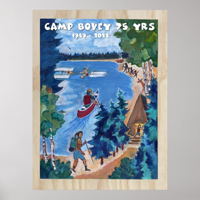 Poster commémoratif du 75e anniversaire (Devant)