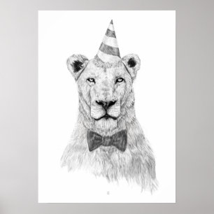 Poster Commencer la fête