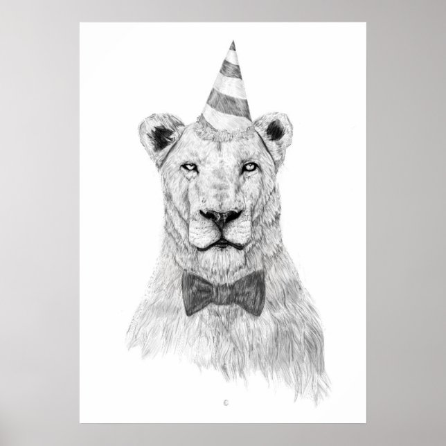 Poster Commencer la fête (Devant)