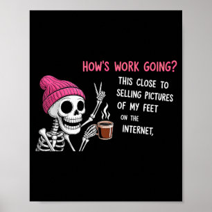Poster Comment ça se passe au travail près de vendre des