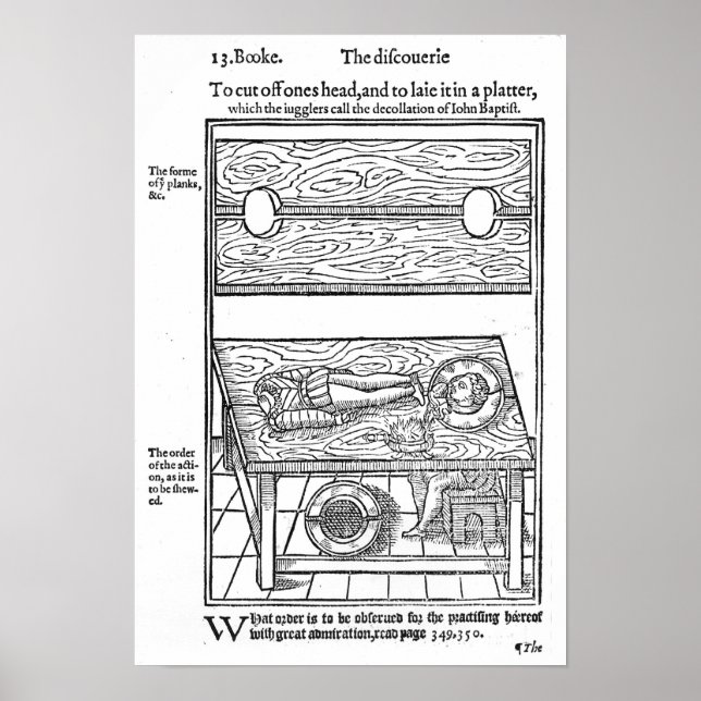 Poster Comment couper la tête (Devant)