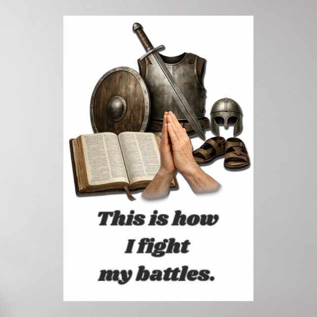 Poster Comment je mène mes batailles (Devant)