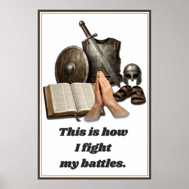 Poster Comment je mène mes batailles (Devant)