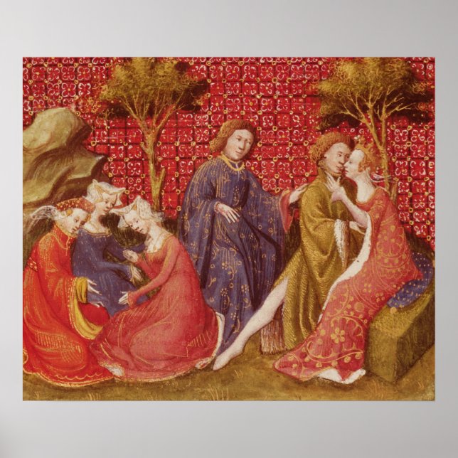 Poster Comment Lancelot embrassa Guinevere (Devant)