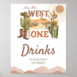 Poster Comment L'Occident Était Un Cowboy De Fête D'Anniv