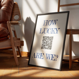 Poster COMMENT NOUS AVONS DE LA CHANCE D'imprimer, papier