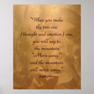 Poster Comment Prier Évangile De Thomas